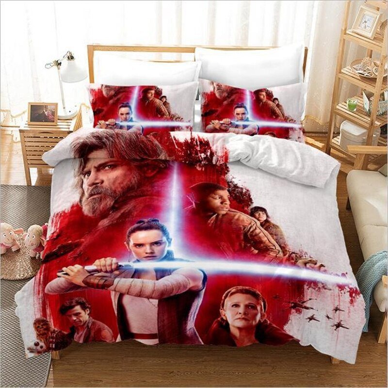Star Wars Bedding 3D Home Textile Adult Kids Bed Linen Cool Bed Room