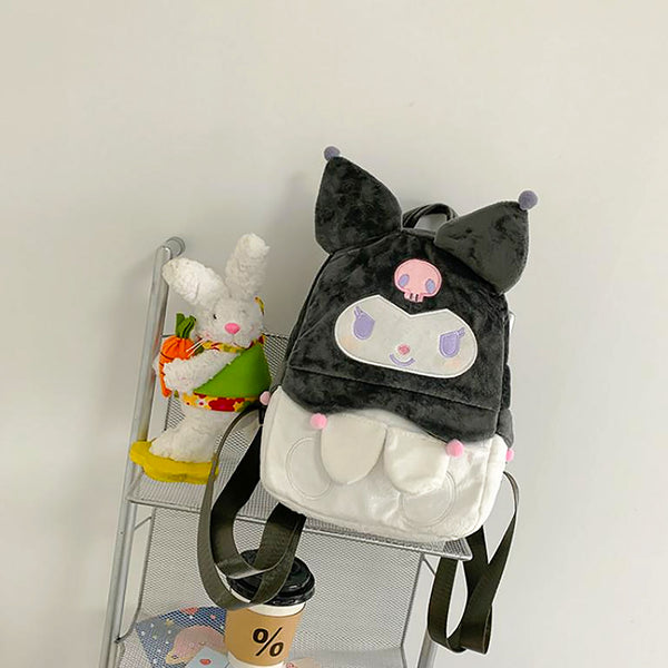 Hello Kitty Backpack Kawaii Kuromi Plush Toy C87