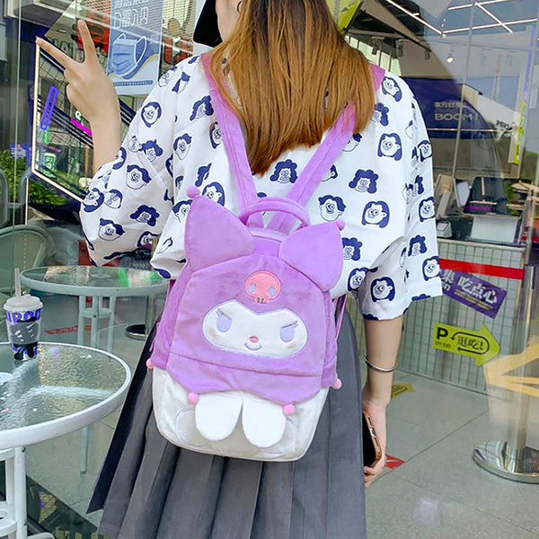 Hello Kitty Backpack Kawaii Kuromi Plush Toy C87