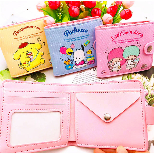 Hello Kitty Purse Sanrio Pocketbook My Melody PU Leather Wallet C96