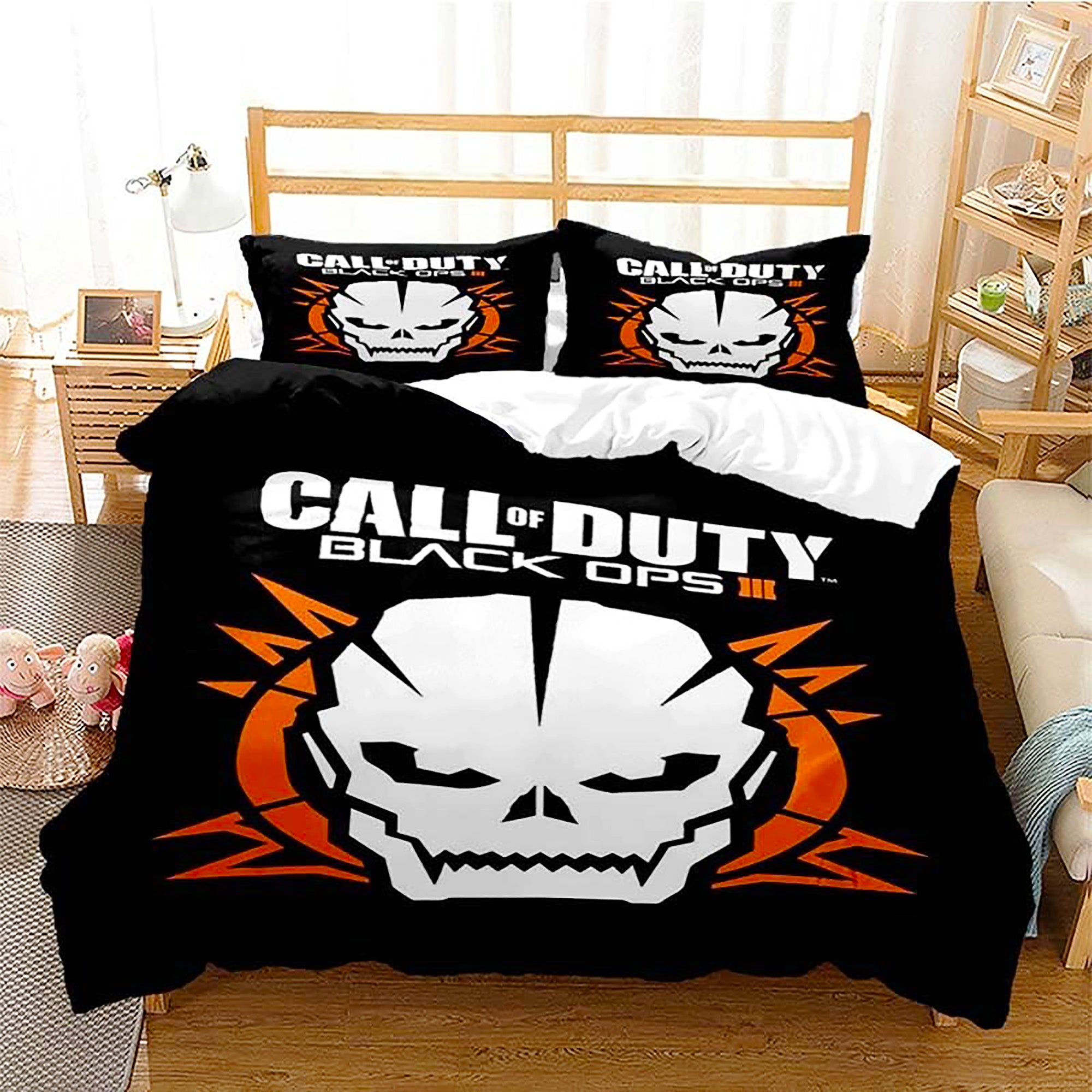 Black Bedding Set