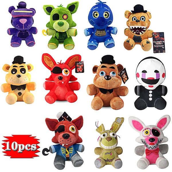 7Inch FNAF Five Nights at Freddy's Plushie Toys Plush Bear Kids Xmas Gifts