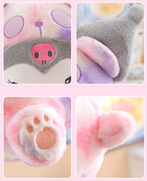 Sanrio Plush Kawaii Kuromi My Melody Cinnamoroll Tie-Dye Plush Toy Cute Gift