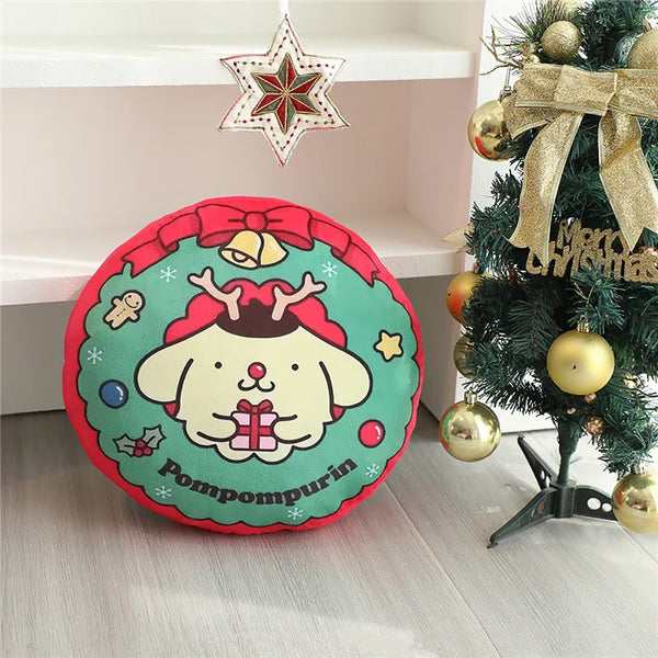 Sanrio Plush Christmas Pillow