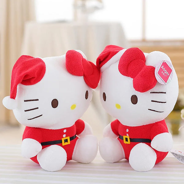 Hello Kitty Plush Christmas Doll Stuffed Plush Toy Cute and Soft Gift