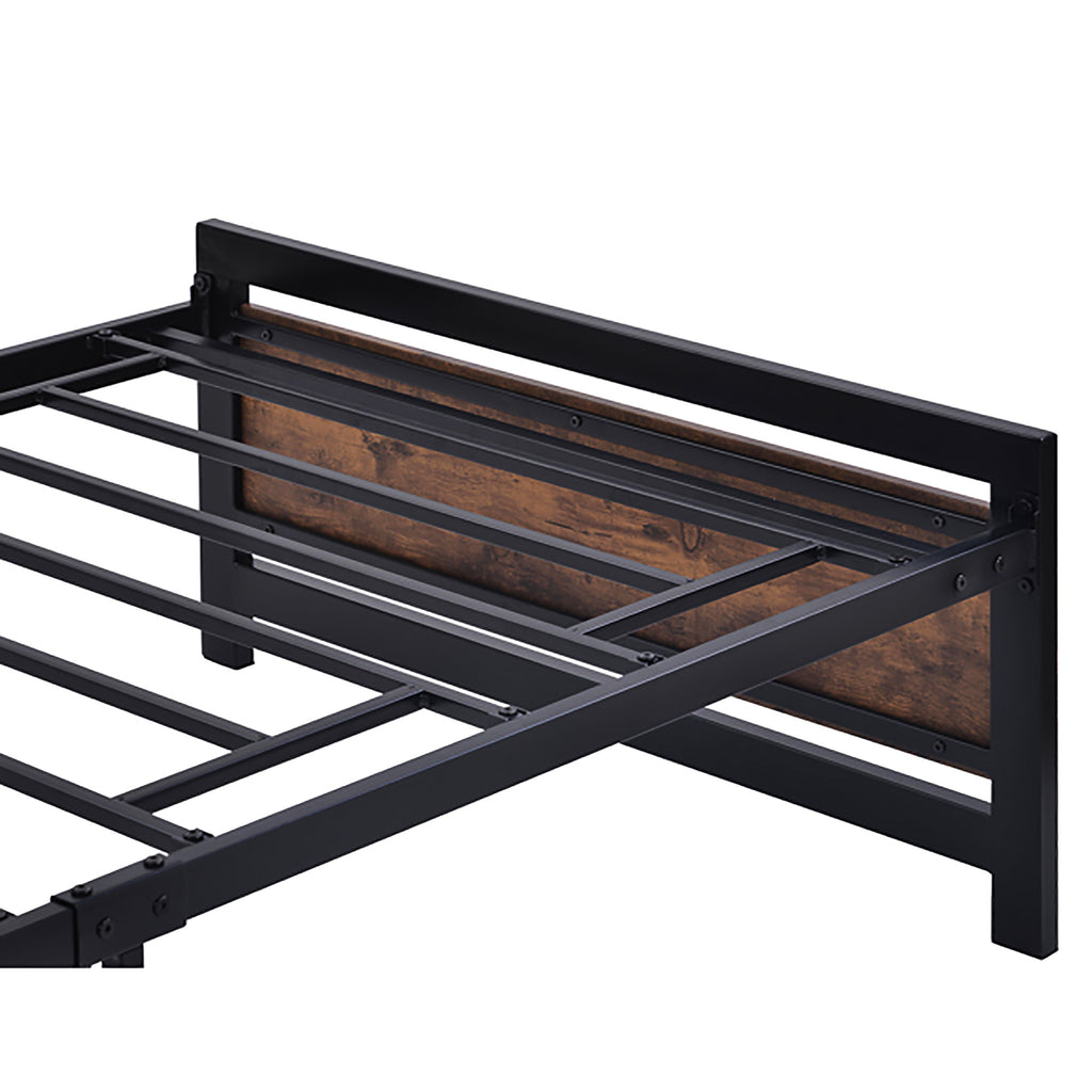 Twin Bed Metal And Wood