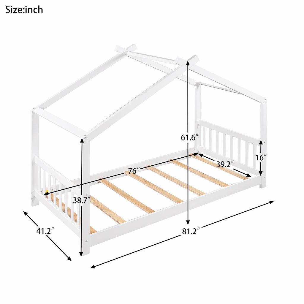 Twin Bed House Platform