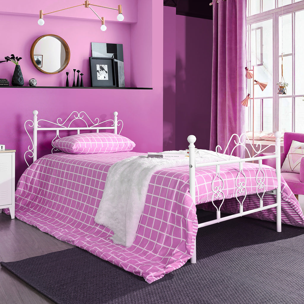 Twin Bed Metal Bed Frame