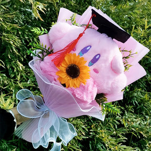 Star Kirby Plush Bouquet Kawaii Cute Creative Plush Doll Toy Christmas Halloween Valentine's Day Gifts - Lusy Store