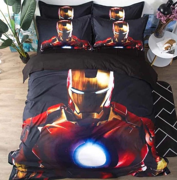 Marvel Avengers Alliance 3d Bedding Sets Iron Man The Flash Duvet