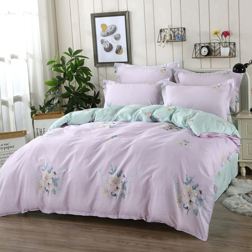 Kids Bedding Sets Cotton Home Textile Bedding Student Dormitory Sheets 