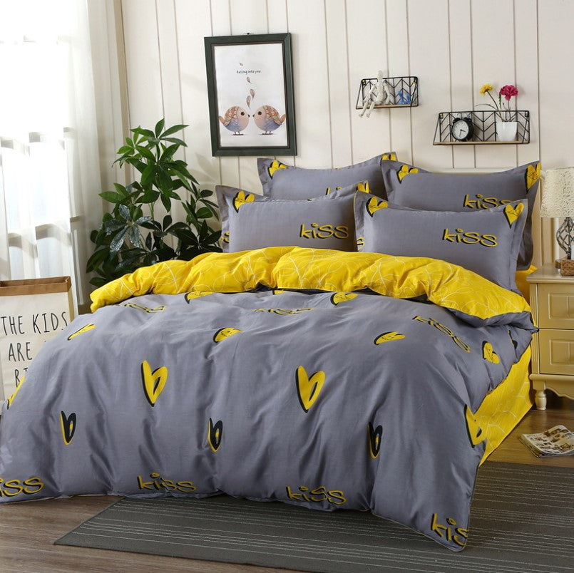 Kids Bedding Sets Cotton Home Textile Bedding Student Dormitory Sheets