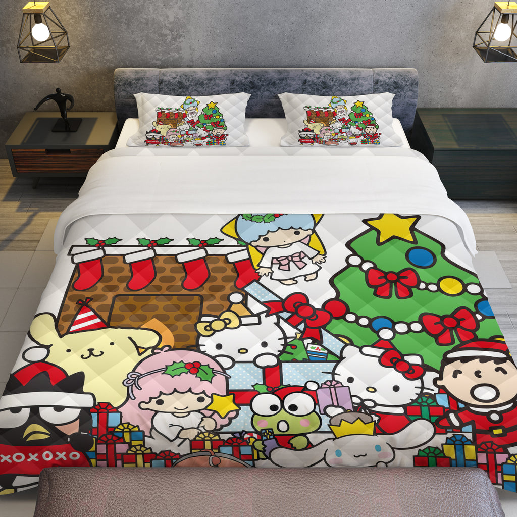 Hello Kitty Bed Set Merry Christmas with Sanrio - Embrace the Sanrio Wonderland