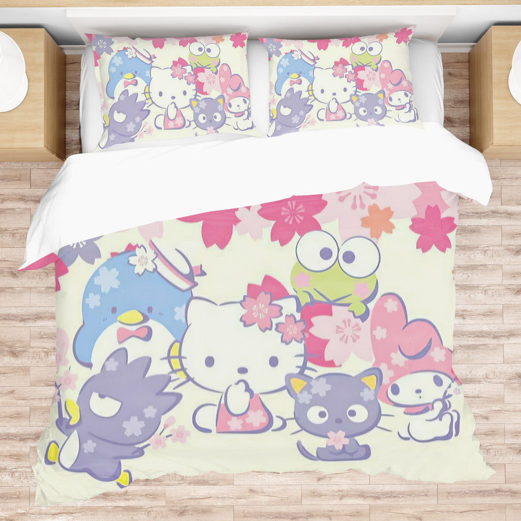 Hello Kitty and Friends - Bedtime Bliss from Japan Kawaii Sanrio Cherry Blossom Dreams