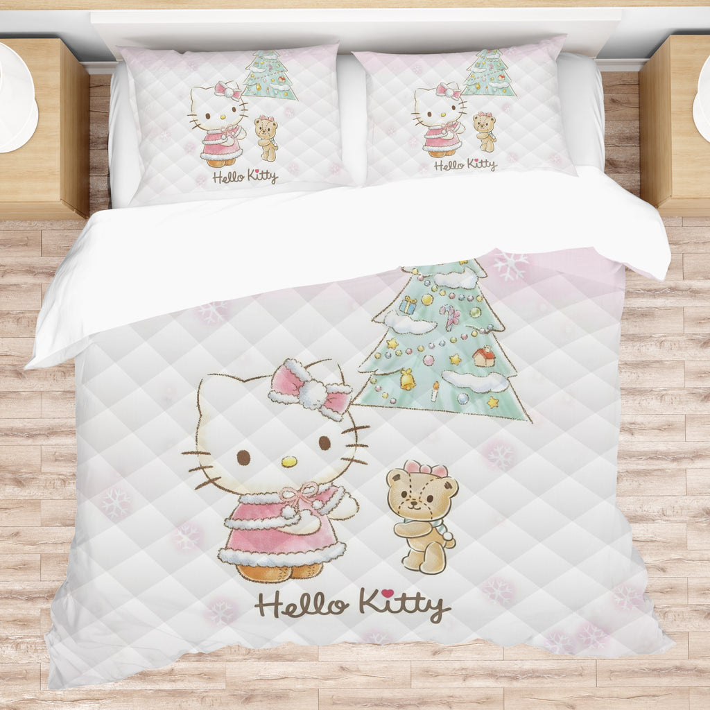 Hello Kitty Christmas Delights - Hello Kitty Bed Set for a Cozy Slumber