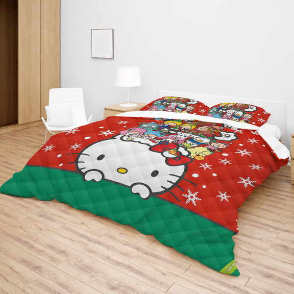 Hello Kitty Bed Set- Adorable Slumber - Hello Kitty and Friends Make Bedtime Fun