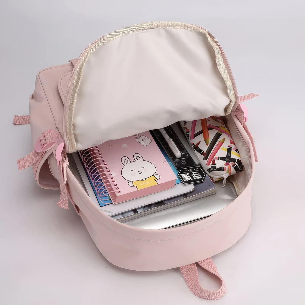 Minnie Backpack - Kids School Book Bags Teenagers Travel Backpack