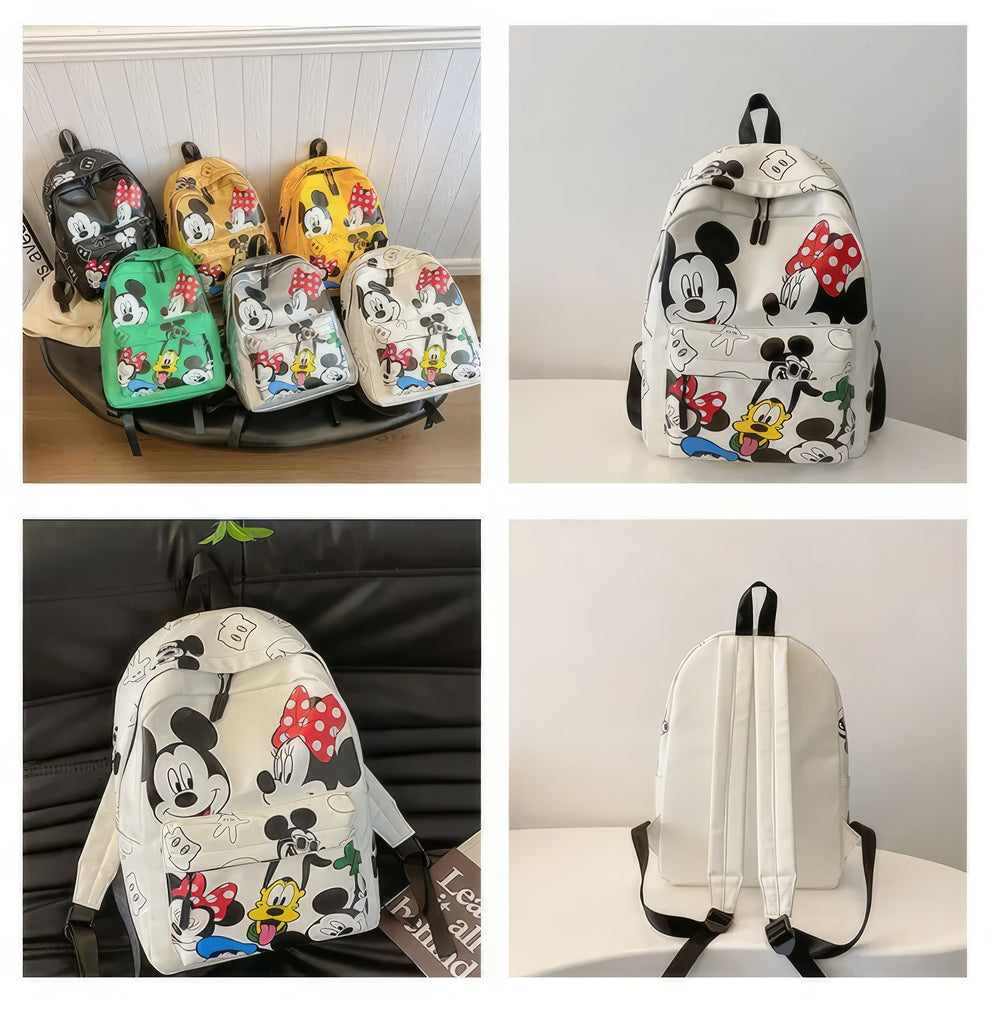 Minnie Backpack - PU Backpack Luxury Schoolbag Girls and Boys Cute Shoulder Bag