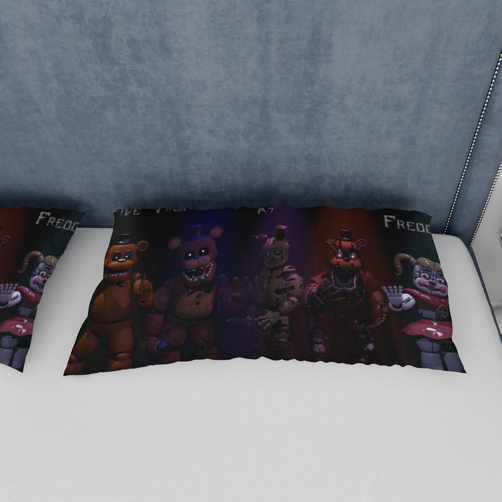 FNaF Bedding Set Withered Bonnie Quilt Set Withered Bonnie Sister Location