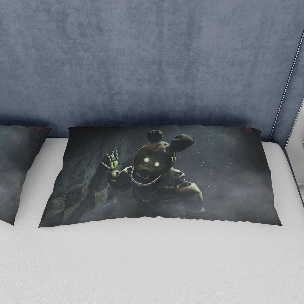 FNaF Bedding Set Springtrap Quilt Set 3D Comfortable Soft Breathable