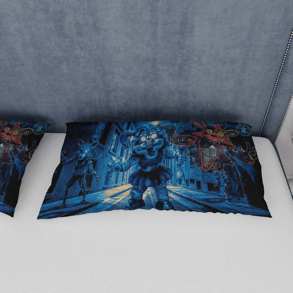 FNaF Bedding Set Sister Location Quilt Set Nightmare Freddy Comfortable Soft Breathable