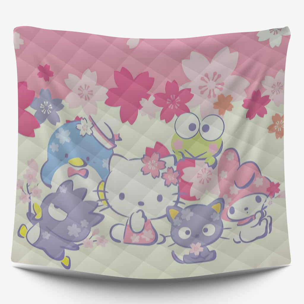 Hello Kitty and Friends - Bedtime Bliss from Japan Kawaii Sanrio Cherry Blossom Dreams