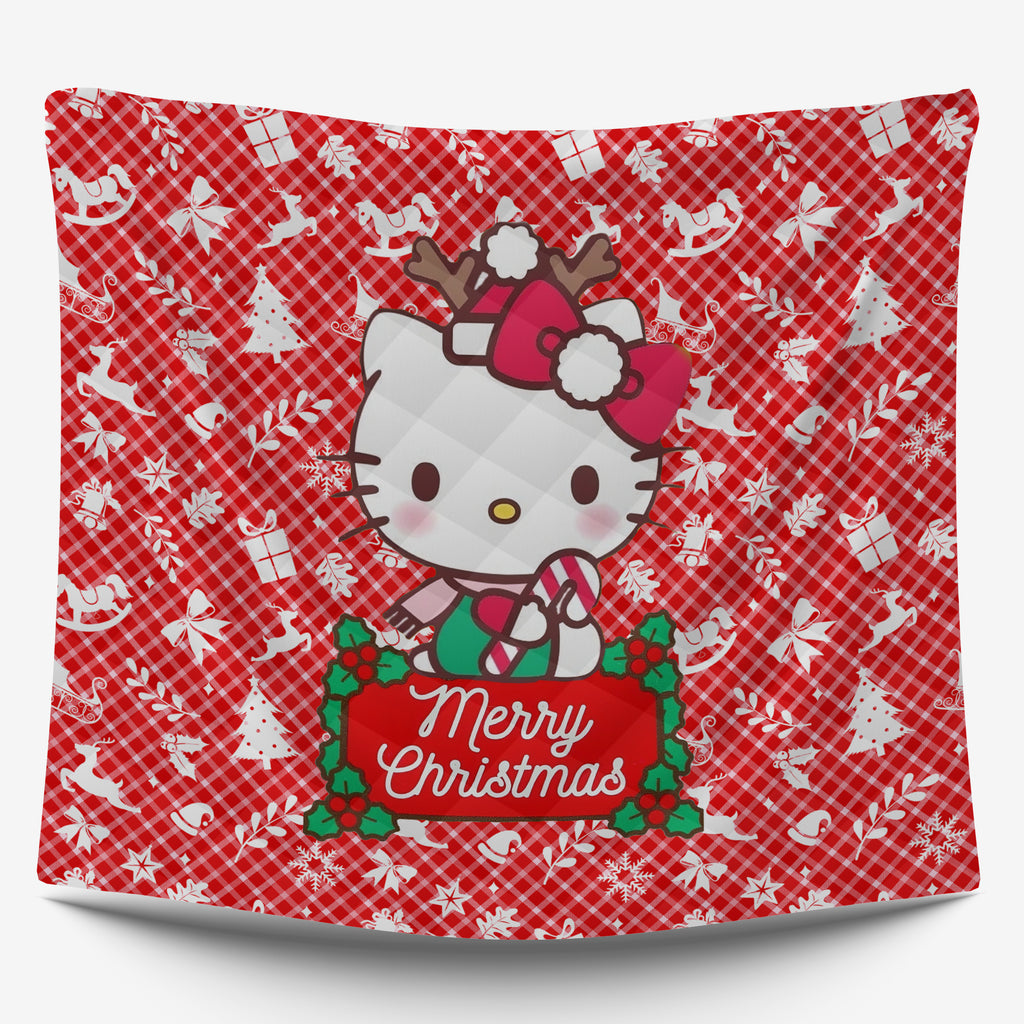 Hello Kitty Bedding Set Christmas Extravaganza Cozy and Cute for Merry Christmas