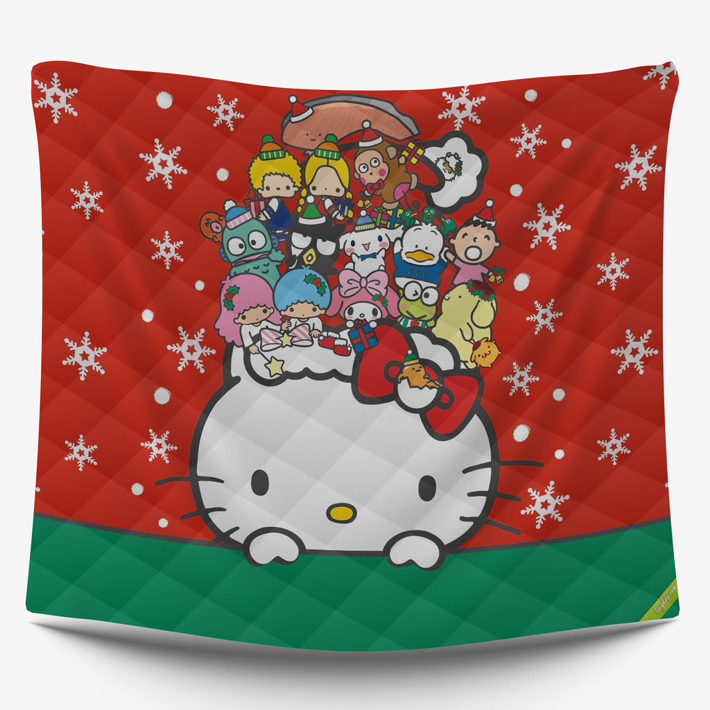 Hello Kitty Bed Set- Adorable Slumber - Hello Kitty and Friends Make Bedtime Fun