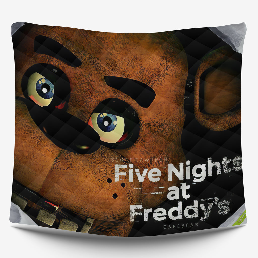 FNaF Bedding Set Quilt Set Cute Freddy Bed Set For Boys