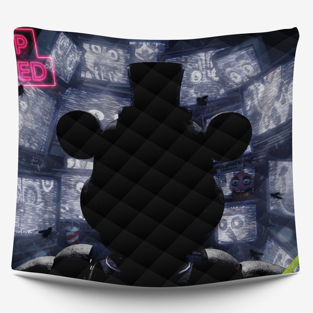 FNaF Bedding Set 3D Quilt Set Freddy Fazbear Bed Linen