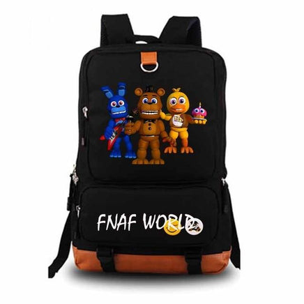 Five Freddy's Backpack fnaf world student school bag Noteboo| Lusy LLC