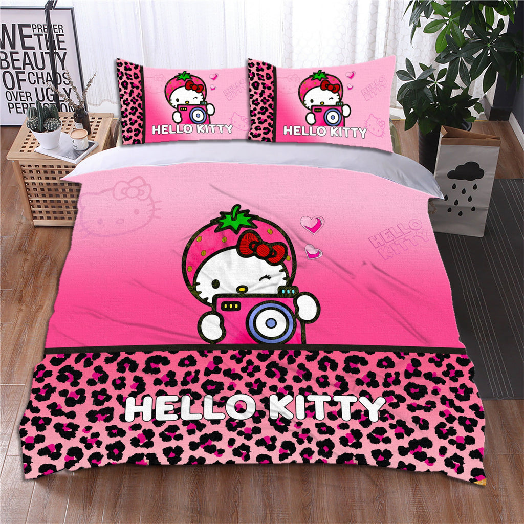 Hello Kitty Bed Set LS937 Lusy Store