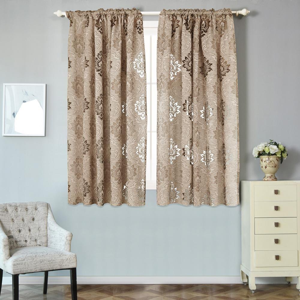 Kitchen Curtains Grey Short Window Curtains Fabrics For Christmas Rustic Decorative Lusy Store