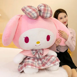 Kuromi My Melody Plush Lovely Seat Cushion Stitch Sitting Cushion