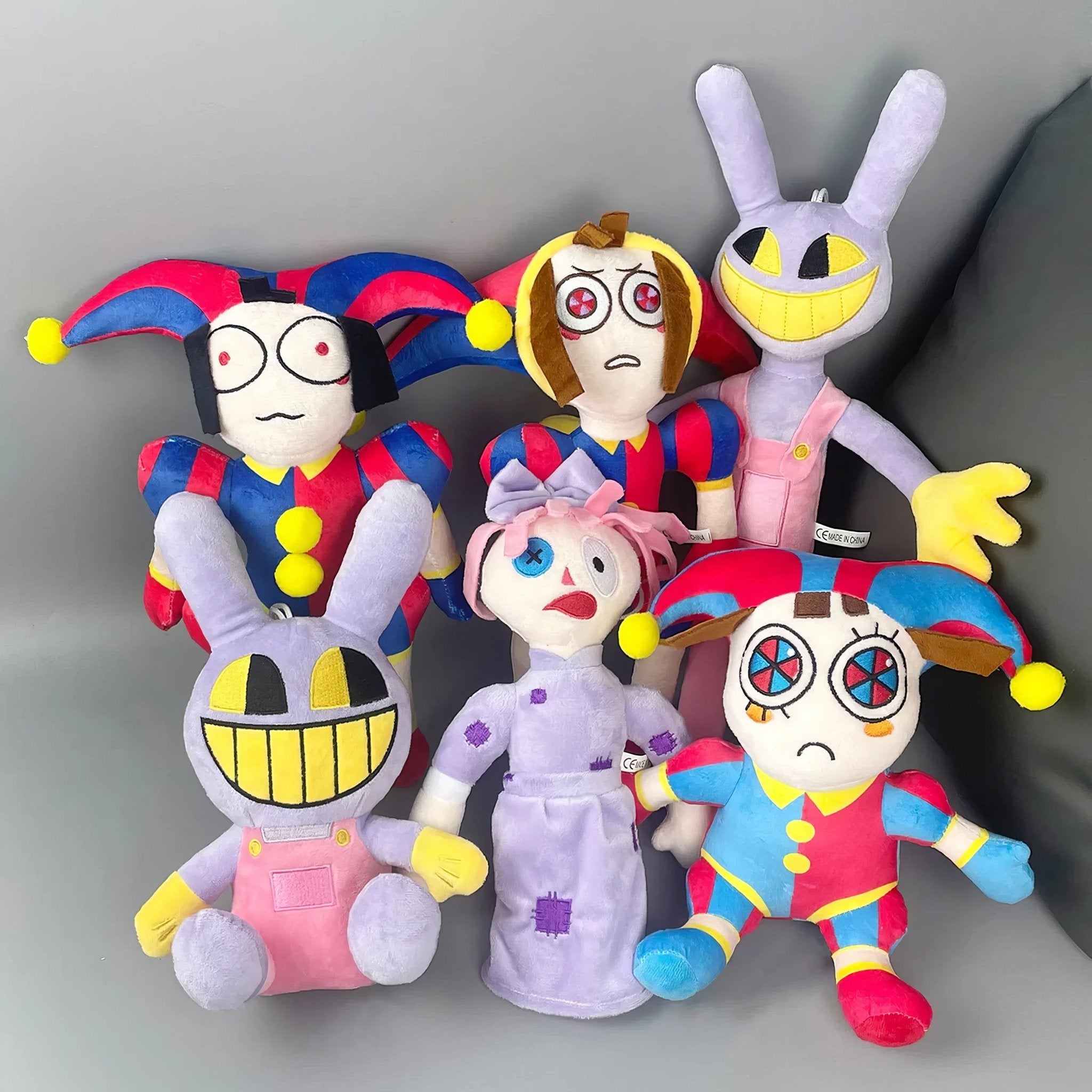 Pomni Plush Amazing Digital Circus Jax Plush Toys Theater Rabbit Doll, Lusy Store LLC