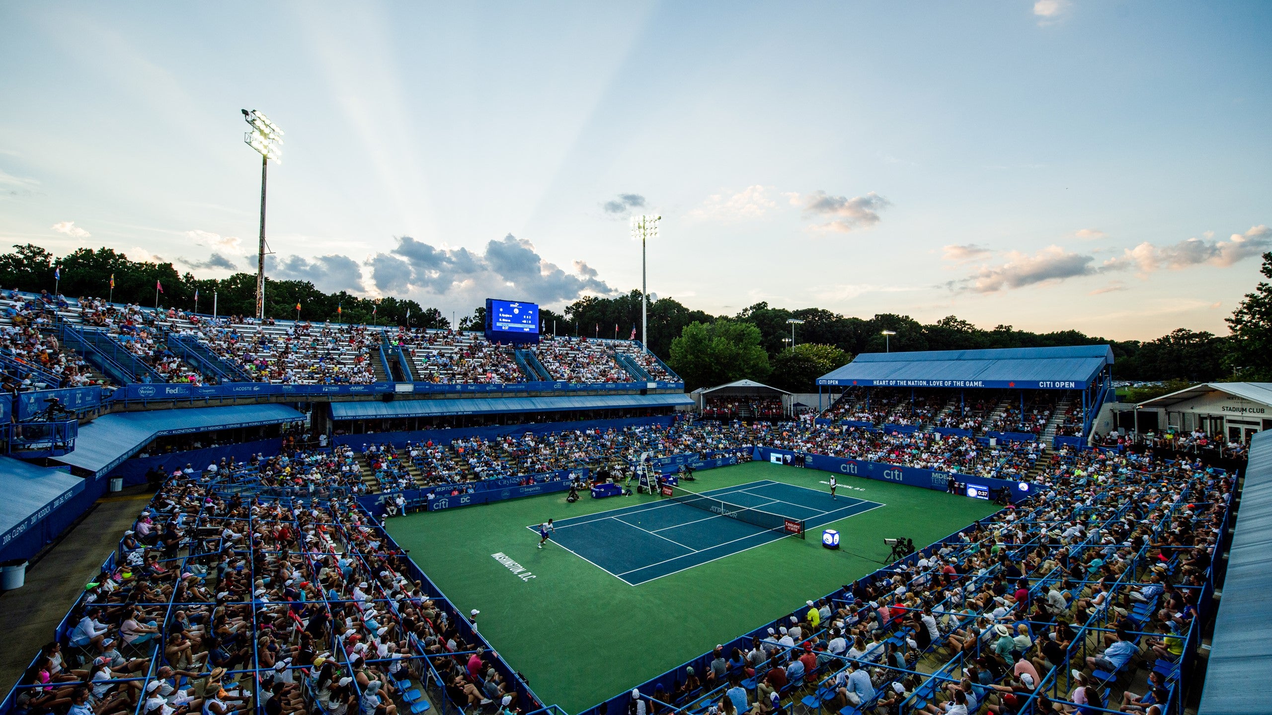 HarTru at the Mubadala Citi DC Open