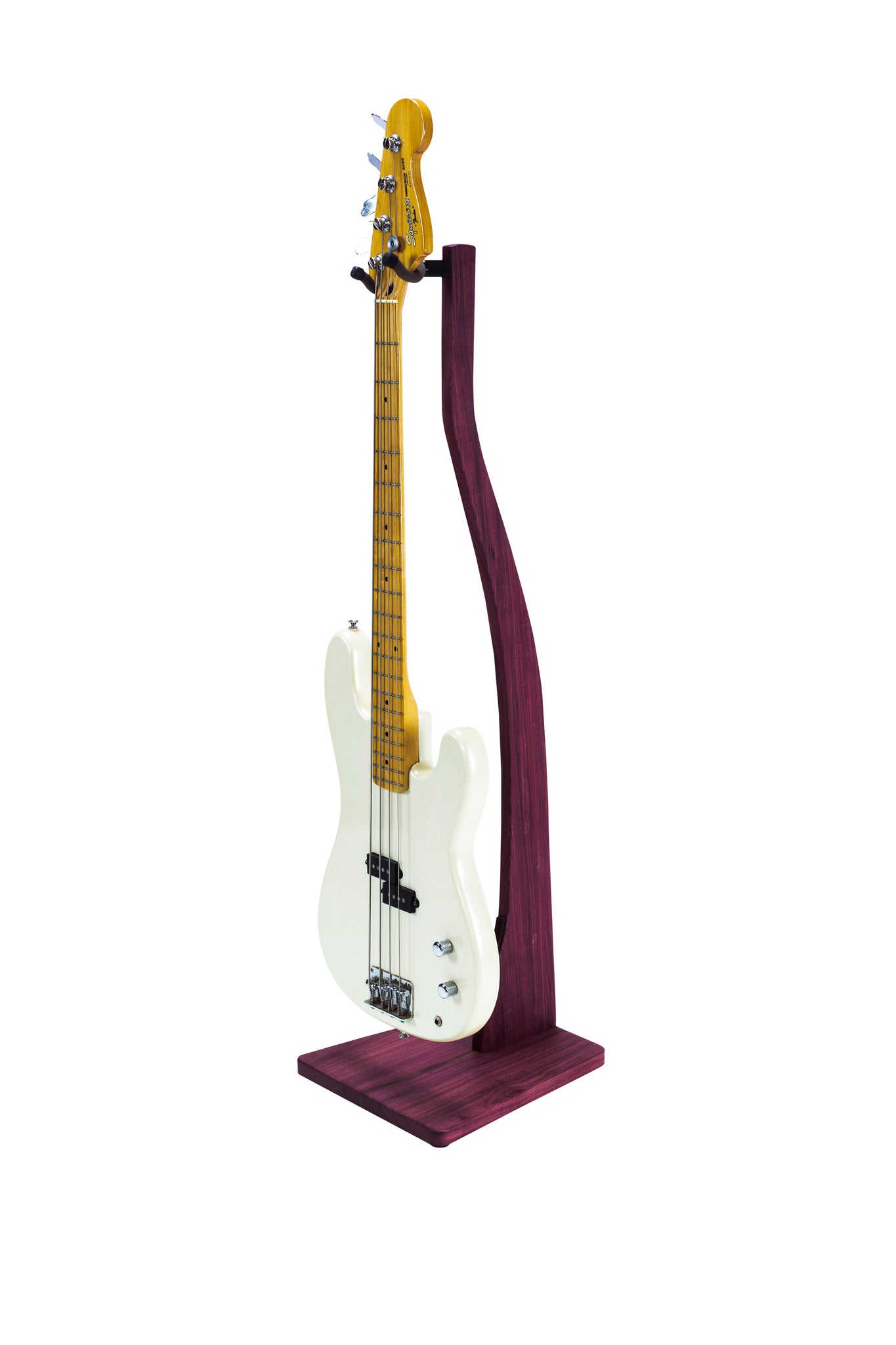 purple guitar stand