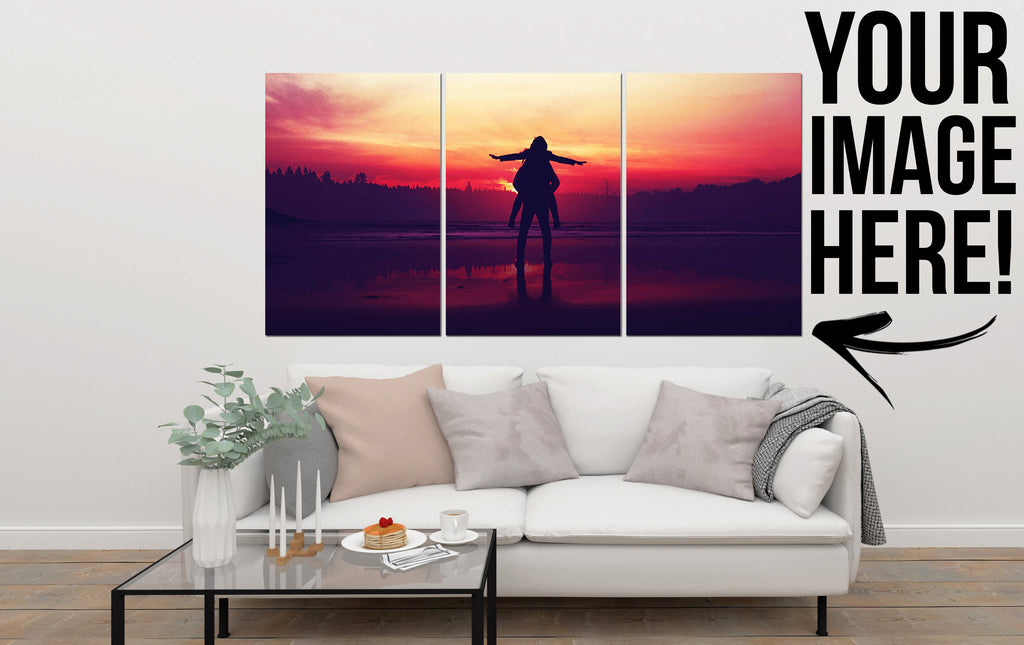 3 Piece Wall Art Custom Split Panel Photo Canvas Prints Teerrific 8437