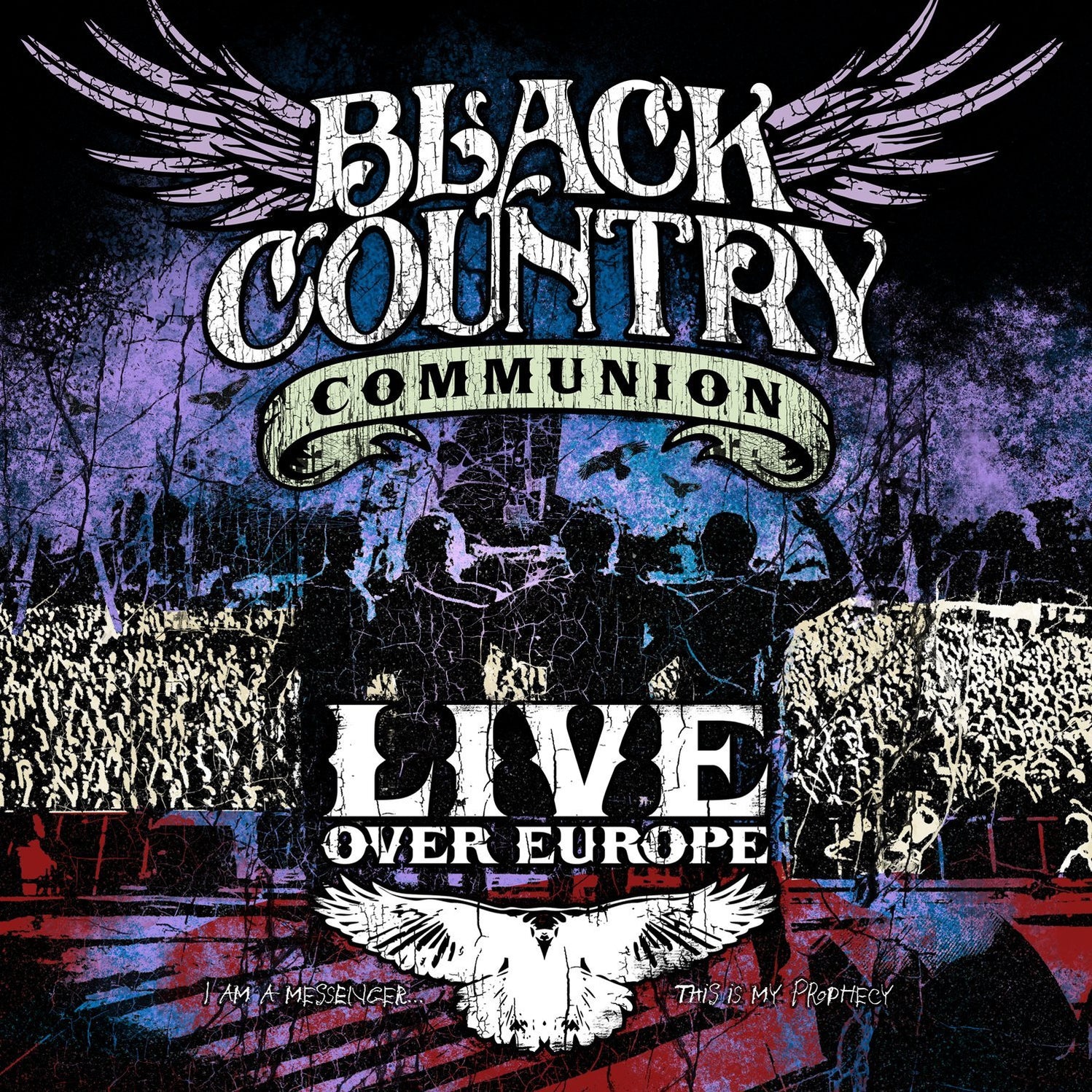 BLACK COUNTRY COMMUNION LIVE OVER EUROPE LP VINYL 33RPM NEW — Assai Records