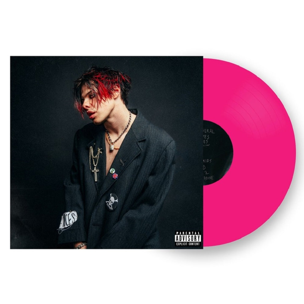 Yungblud Yungblud (Self Titled) Vinyl LP Indies Transparent Pink w/Sig ...