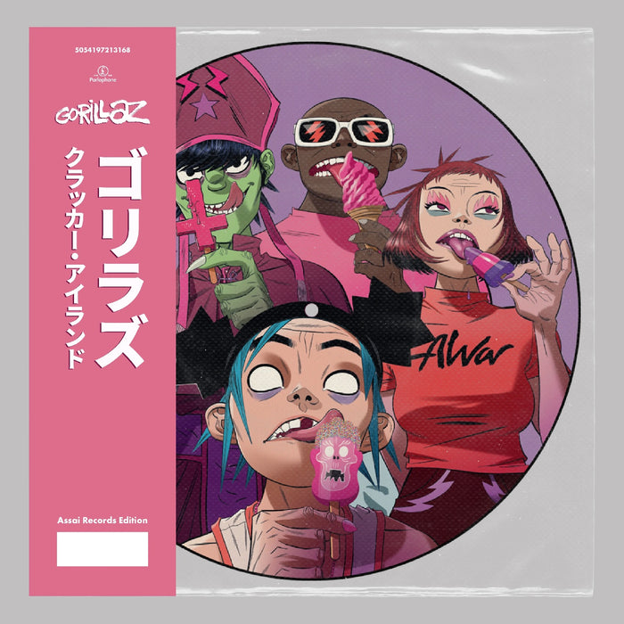 ☆かわいい新作☆ 直筆サイン入りレコード Gorillaz Cracker Island