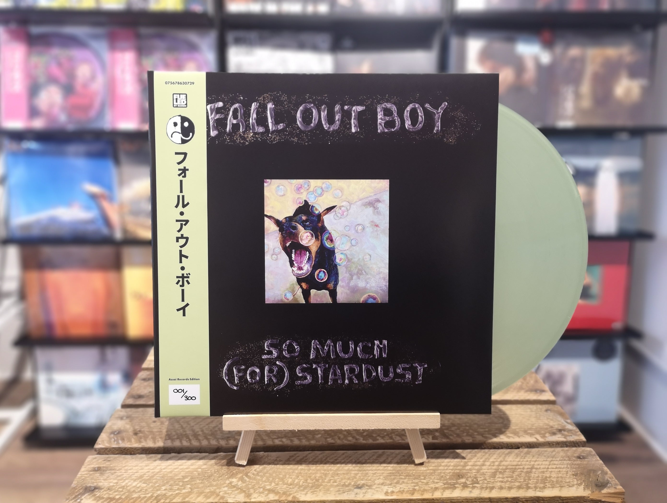 Fall Out Boy So Much For Stardust Vinyl Lp Coke Bottle Green Colour — Assai Records 7904