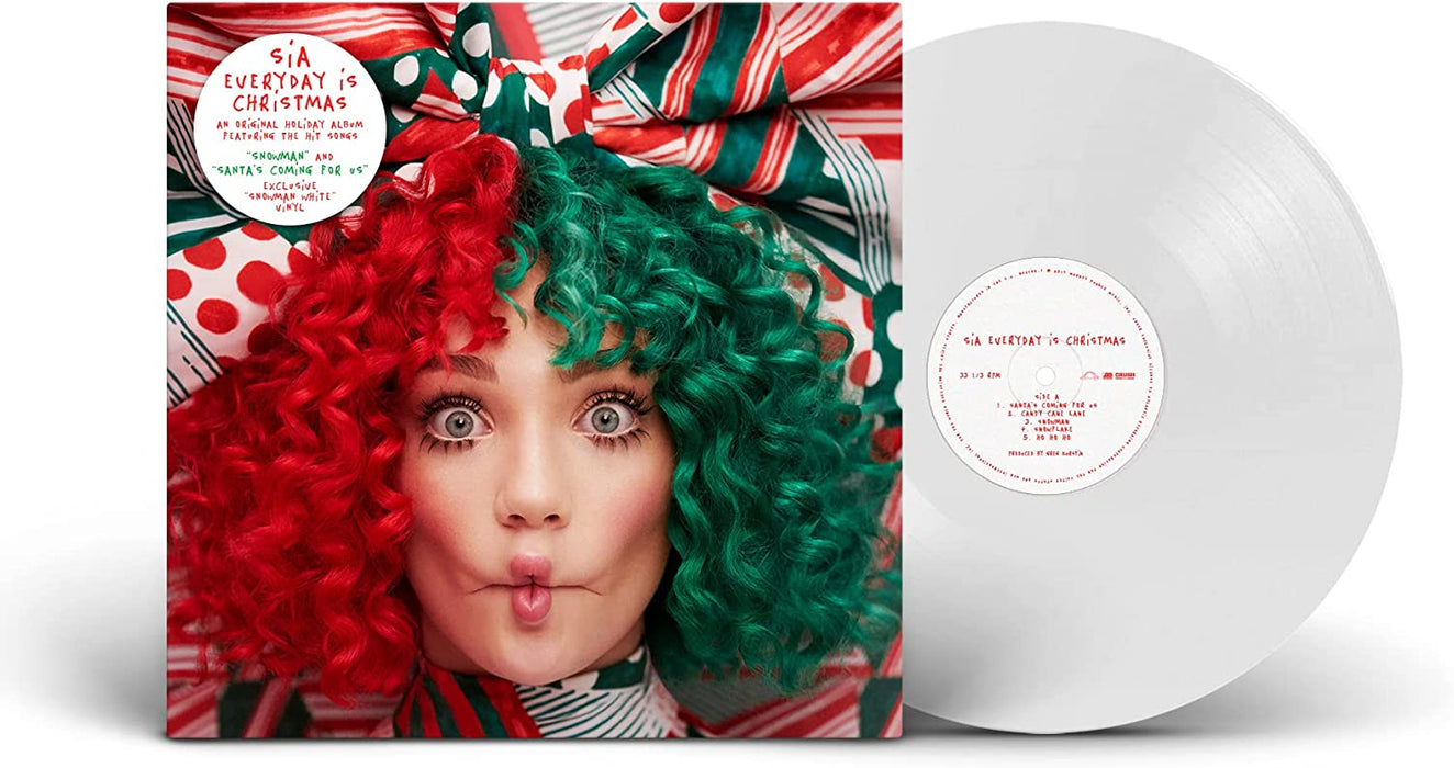 Sia Everyday Is Christmas Vinyl LP White Colour 2022 — Assai Records