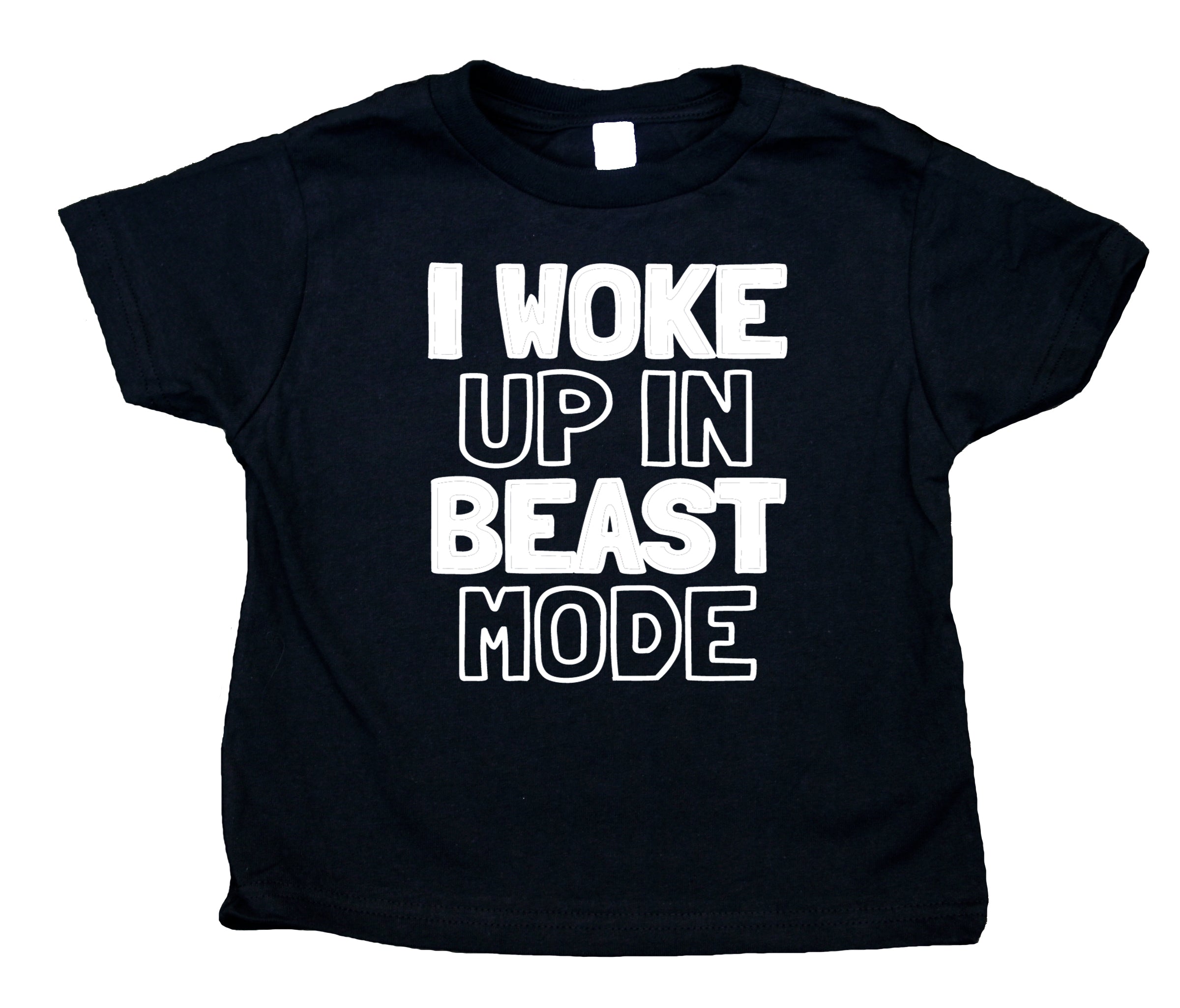 I Woke Up In Beast Mode Toddler Shirt Boys Tee