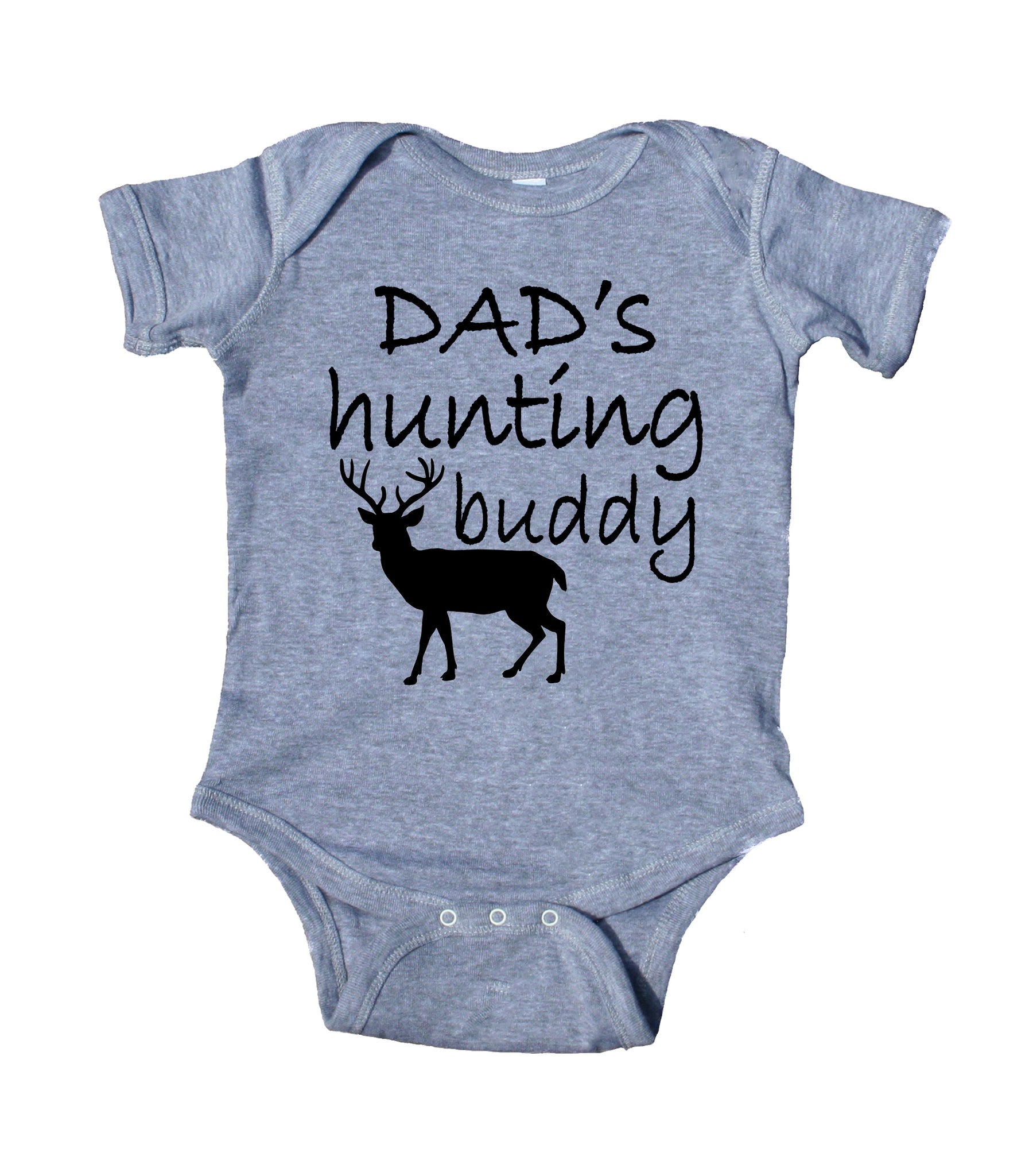Dad's Hunting Buddy Baby Onesie Hunter Family Boy Clothing – Sunray ...