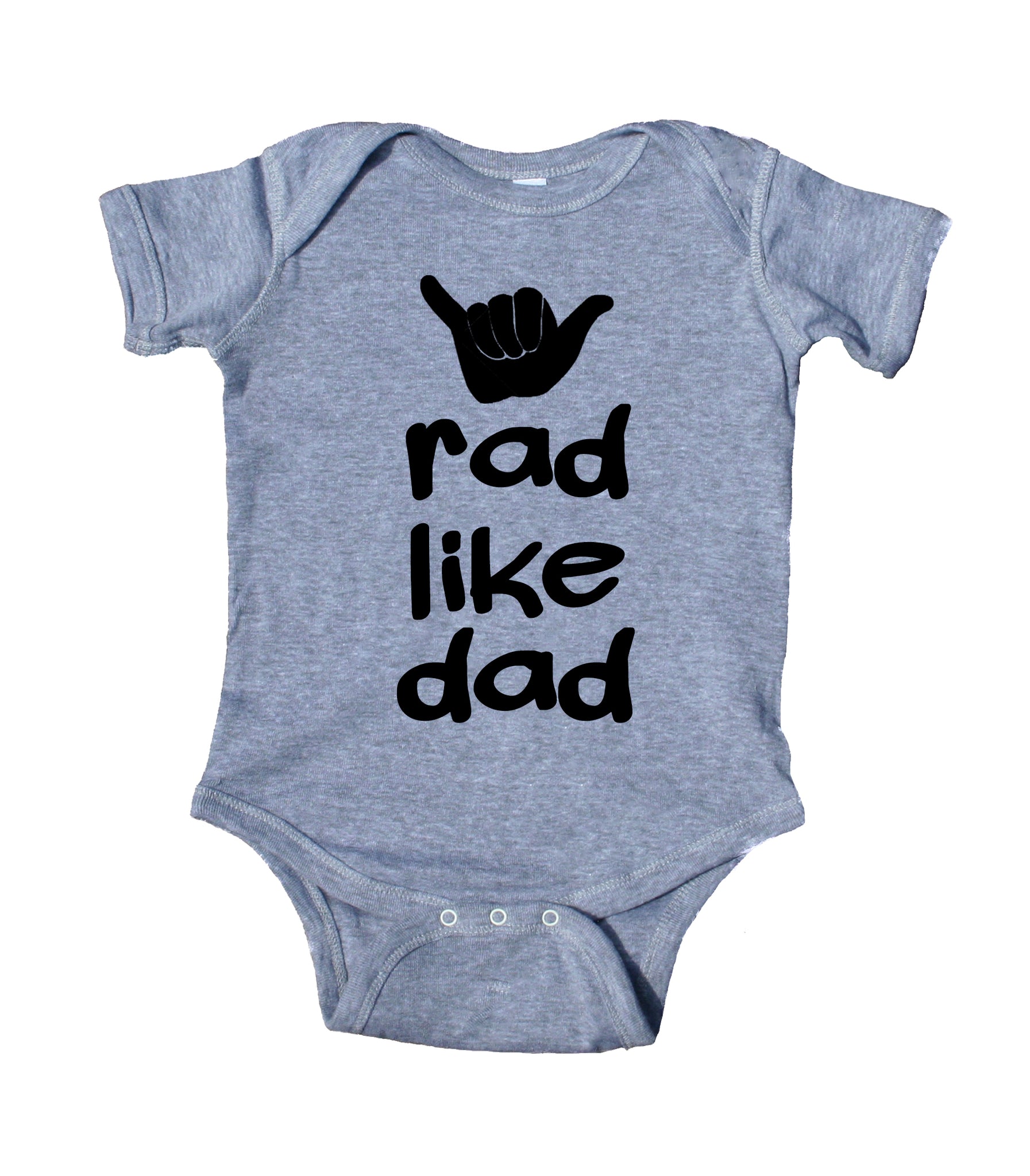 rad like dad onesie