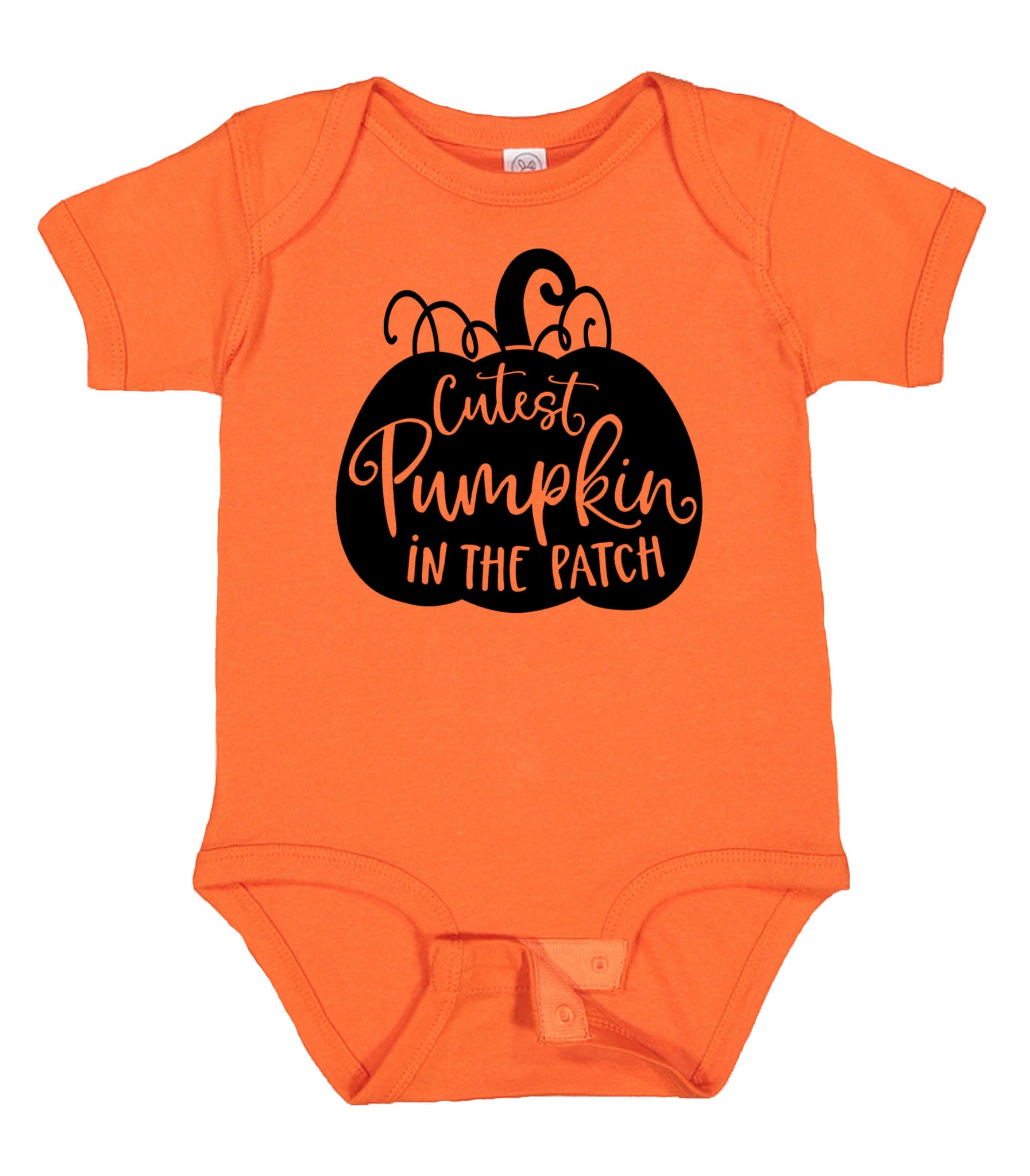 Cutest Pumpkin In The Patch Baby Onesie Fall Halloween Girl Boy Infant ...