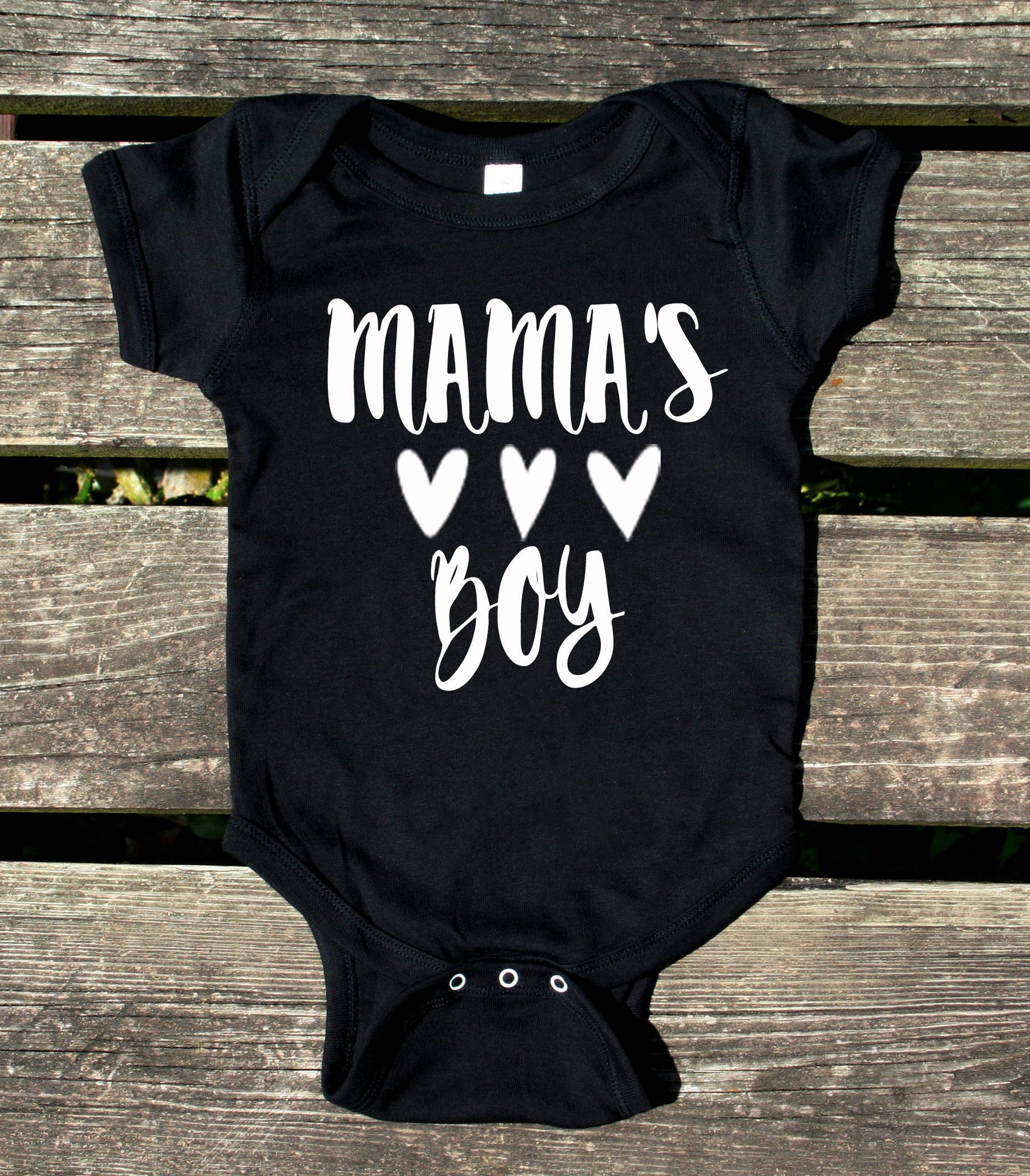 mama's boy baby outfit