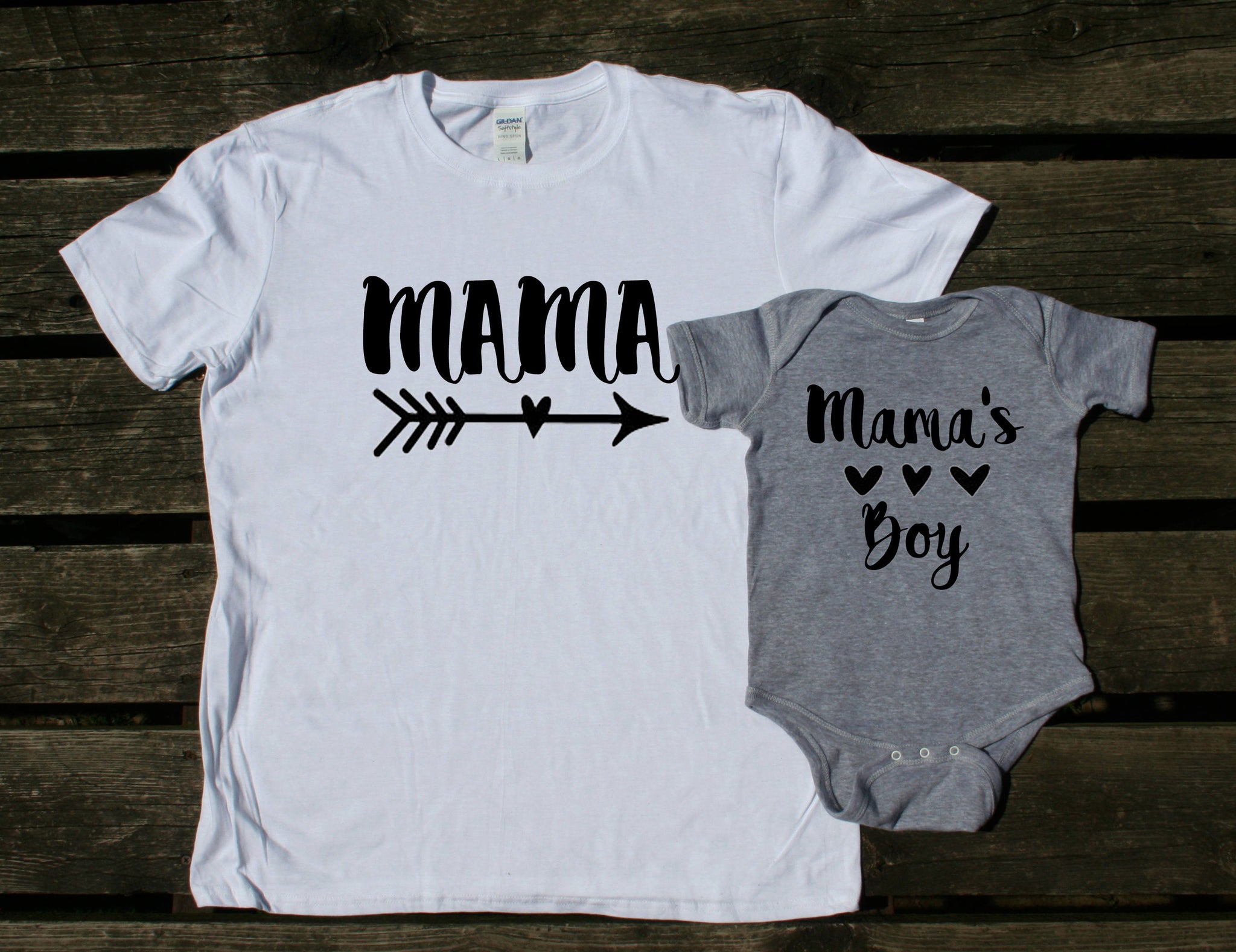 mama's boy baby outfit