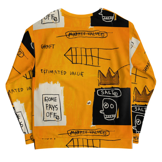 Basquiat Skull Hoodie – ROME PAYS OFF